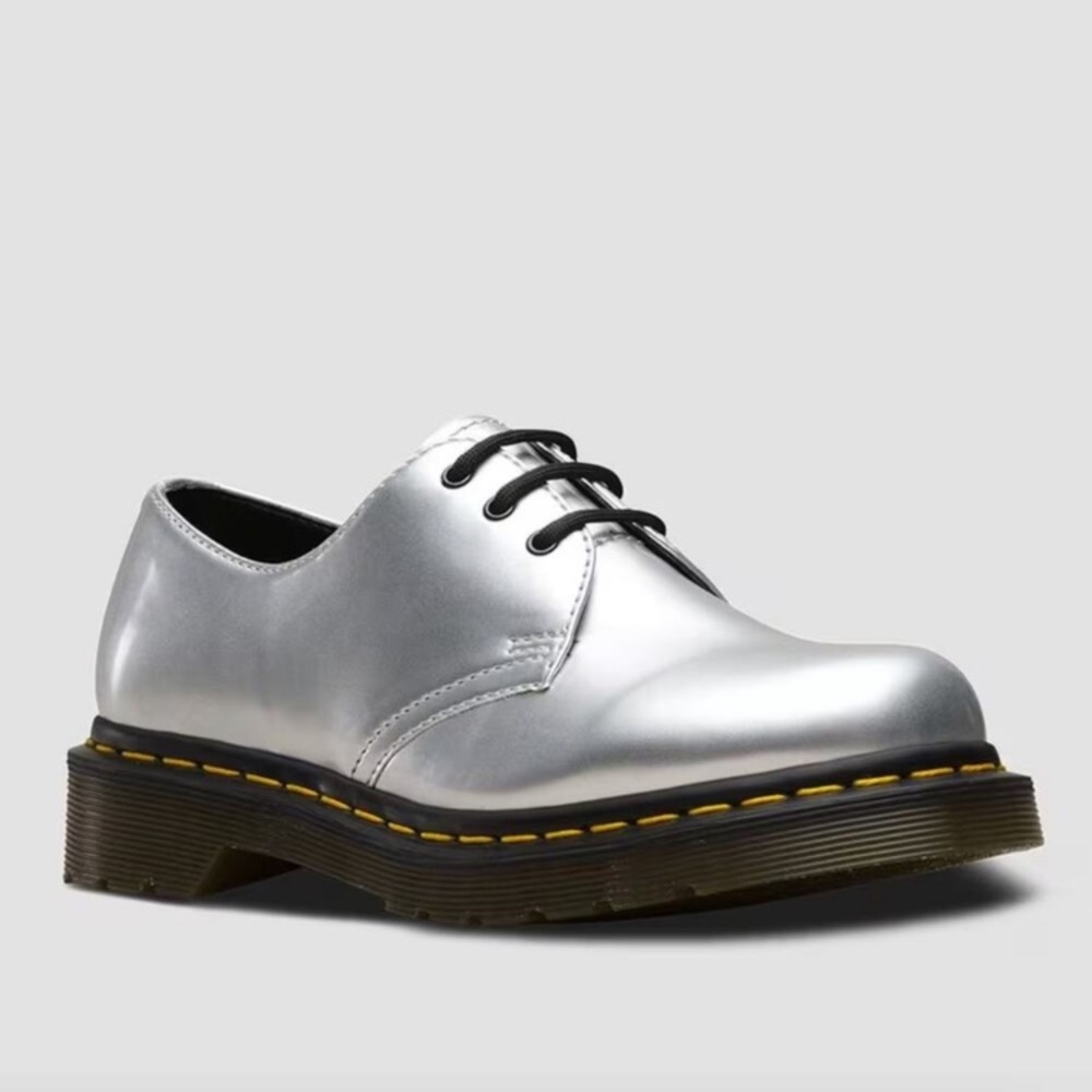 Dr. Martens 1461 Silver Oxfords